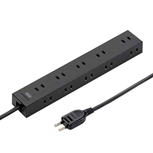楽天市場】サンワサプライ 電源タップ 3P・6個口 5m TAP-36MG-5 送料