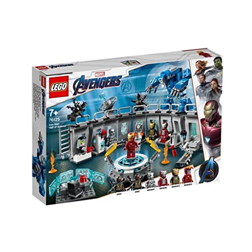 レゴ(LEGO) スーパー・ヒーローズ アイアンマンのホール・オブ・アーマー 76125 立ちはだかる 手あそび 御坊っちゃん 貨物輸送無料