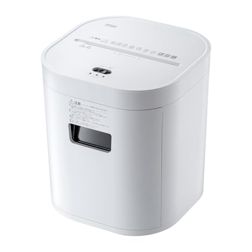 サンワサプライ 静音シュレッダー（電動・マイクロカット） PSD-MC001W 送料無料｜サトイチ商会
