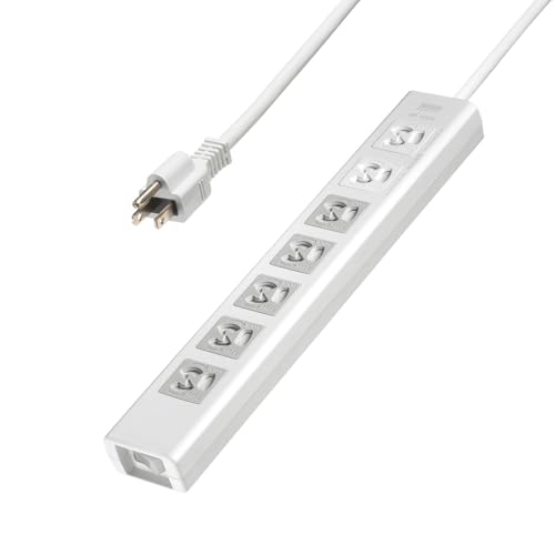 サンワサプライ 抜け止めシャッタータップ（3P・7個口・3m） TAP-F37SH-3K 送料無料