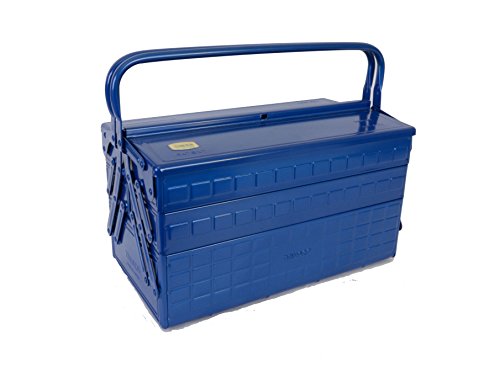 トラスコ中山(TRUSCO) 3段式工具箱 ブルー 412×220×343mm GT-410-B 送料無料
