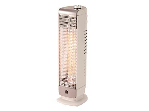 コイズミ カーボンヒーター 400/200W 消し忘れ防止センサー付き グレー KKH-0420/H 送料無料