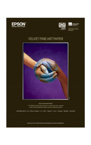 エプソン EPSON Velvet Fine Art Paper KA310VFA A3サイズ 10枚入り 送料無料