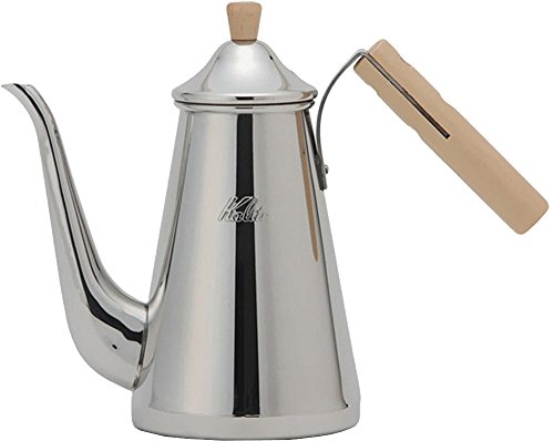 カリタ Kalita 燕三条 技術者拘り コーヒーポット ステンレス鋼 木柄手持ち部分 700ml 細口 ノズル 直火 日本製 か細い 700 貨物輸送無料