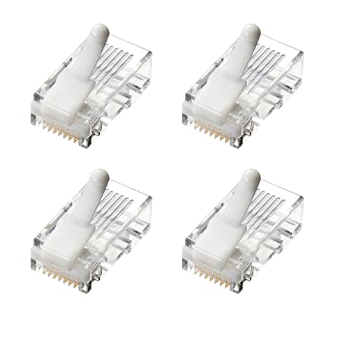 サンワサプライ ツメ折れ防止カテゴリ5eRJ-45コネクタ 100個入り ADT-RJ45TS-100 送料無料