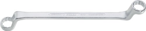 HAZET(ハゼット) 両口めがねレンチ(75度ディープオフセット) シルバー 30×32mm 【日本正規輸入品】 630-30×32 送料無料|サトイチ商会