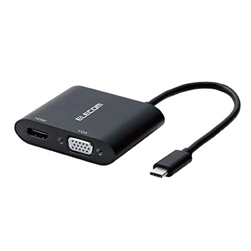 エレコム ドッキングステーション USB-C HDMI 変換 TYPE-C - HDMI & VGA ( D-sub15ピン ) 拡張出 送料無料｜サトイチ商会