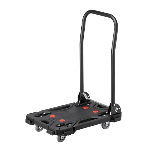 サンワサプライ 手持ち部分つき手押し車（小） CART-FA8HBK 貨物輸送無料