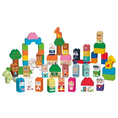 [バンダイ(BANDAI)] Blocklabo ブロックラボ アンパンマンとなかまたちブロックいっぱいセット 対象年齢 1歳6ヶ月 以 送料無料