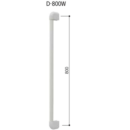マツ六 32ソフトアクアレール 出隅用I型ハンド 80cm|株式会社サトウ 店