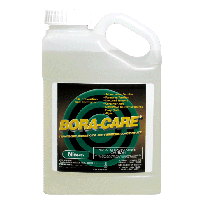 【送料無料】木材保存剤 Nisus ボラケア BORA-CARE 1ガロン缶 ナイサス 木材保護 防腐 防蟻 水害対策 豪雨 浸水 シロアリ対策