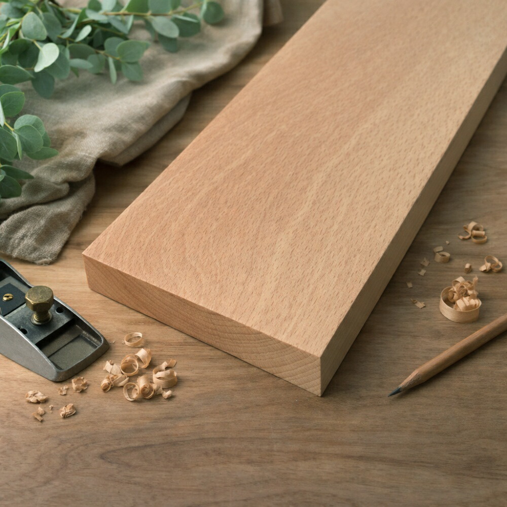 楽天市場】ビーチ材(ブナ)70×70×800mm 無塗装 角材 木材 一枚板 無垢