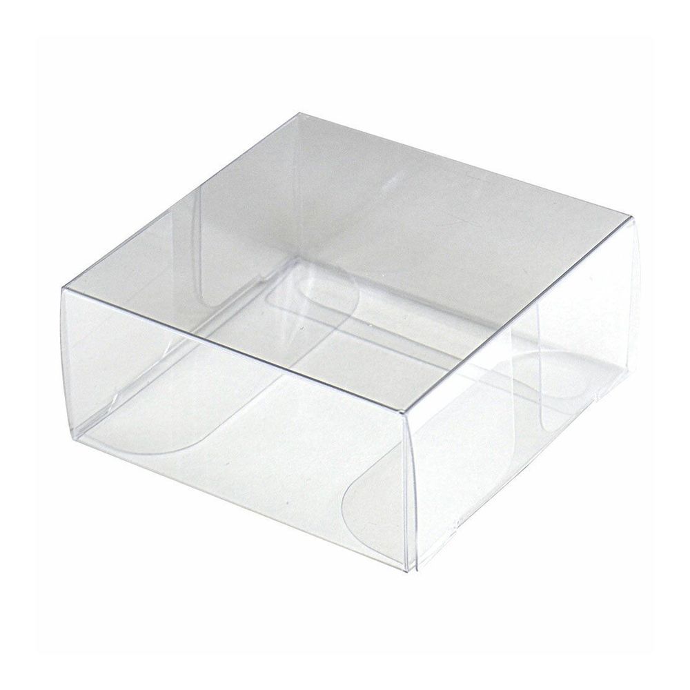 楽天市場】箱 クリスタルBOX 円柱 小浅 10個 直径78×高さ35mm : サトーイク