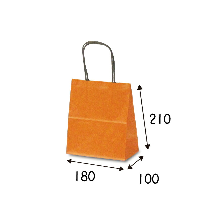 楽天市場】紙袋 手提げ ミニサイズ/ 【紙手提げ袋 T-2 カラー