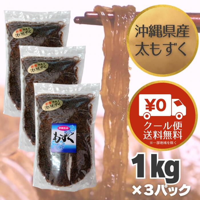2025年産漁師直送♪早摘もずく☆沖縄県産屋我地の塩蔵もずく2kg