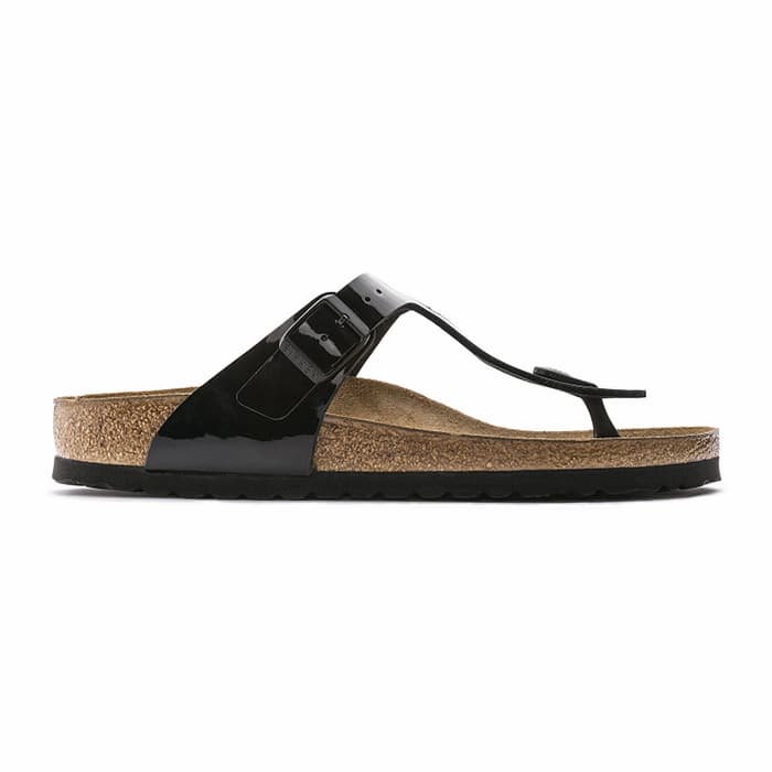 Birkenstock ビルケンシュトック ギゼ ブラックトングサンダル28cm 1084-0088-1.jpg