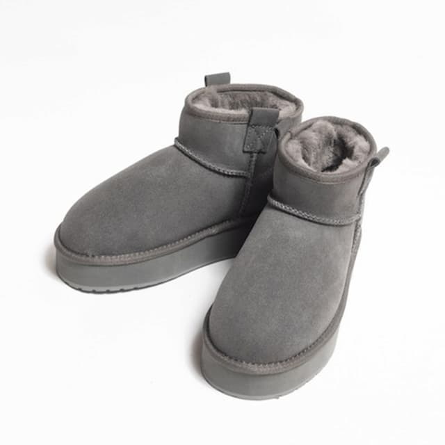 EMU エミュー Foy Flatform Micro レディース ムートンブーツ 撥水 厚底 w13073