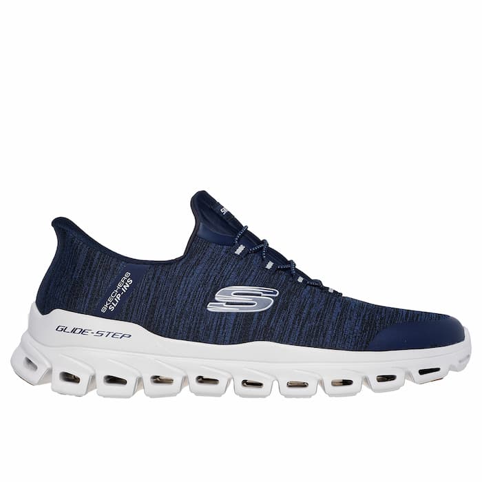 SKECHERS スケッチャーズ スリップインズ グライドステップ - ゼフィール GLIDE-STEP-ZEFYR メンズ スニーカー 手を使わずに履ける ハンズフリー 233011-NVY 6,645円