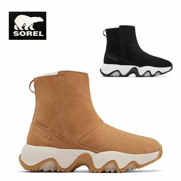 【箱ダメージ有】SOREL ソレル キネティックインパクト ショートブーツウォータープルーフ KINETIC IMPACT SHORT BOOT WP レディース NL5196