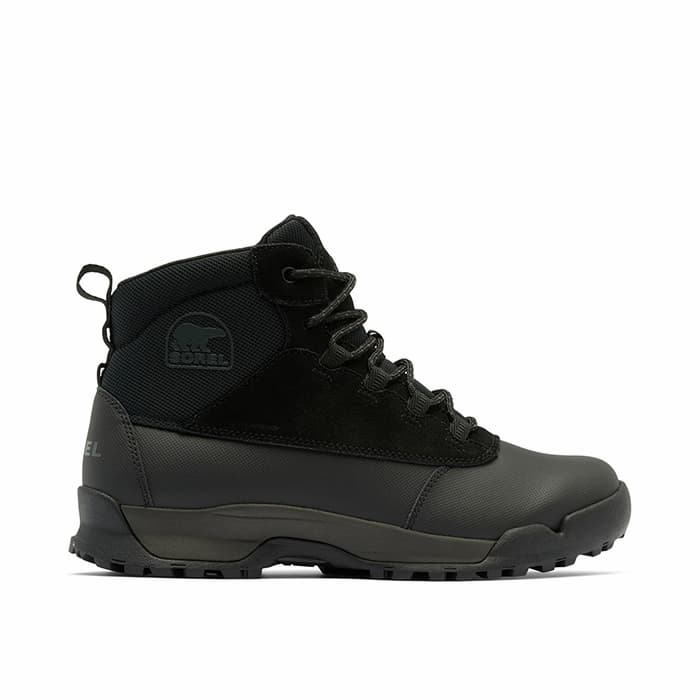 【正規取扱店】SOREL ソレル バクストン ライトレースプラス ウォータープルーフ BUXTON LITE LACE PLUS WP メンズ ウィンターブーツ 防水 保温 NM5166-010【箱ダメージ有】|SATO SHOES STUDIO