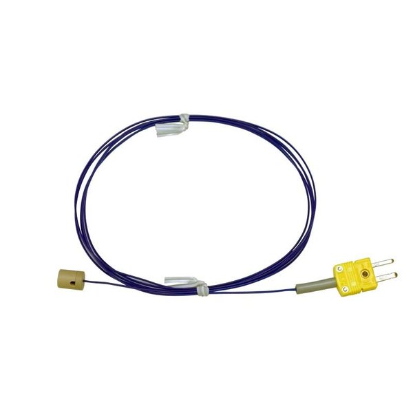 ストレート型マグネットヘッドK熱表面温度センサー(プラグ付) TJK-SG1013P(S)-2M　K熱電対 ミニプラグ リード線2m 常用限度200℃ 国内生産品 11,535円