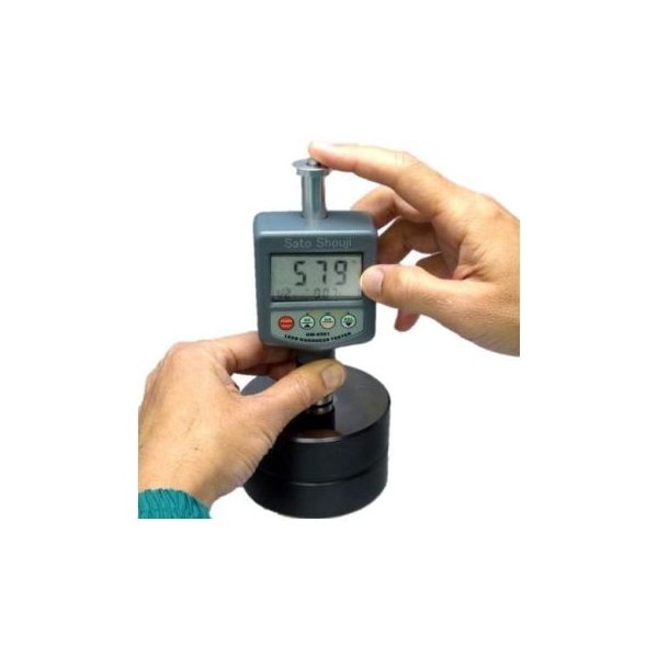 サトテック リバウンド式金属硬度計 HM-6561JP Dタイプ 硬さ基準片（テストブロック）、サポートリング、ケースつき 測定器専門商社佐藤商事の日本語取扱説明書