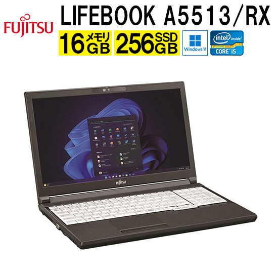 爆安！ 【新品未開封】富士通 LIFEBOOK A5513/RX 楽天市場】【新品】富士通 LIFEBOOK A5513/RX FMVA0F03AP ノート