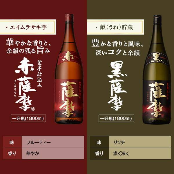 爆買い新作 プレゼント 焼酎 御祝 芋焼酎 赤薩摩 鹿児島 1.8 黒白波 30183 代表 御礼 白波 飲み比べセット 中元 薩摩酒造 祝 芋焼酎 セット 枕崎1.8×6 誕生日 飲み比べ 黒薩摩 ギフト 銘柄 6本 さくら白波 焼酎