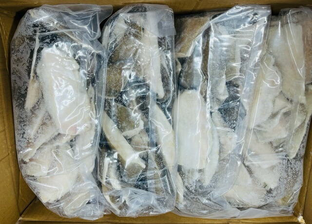 骨なし黄金かれい切り身60ｇ×100切【骨なし魚・冷凍便発送】