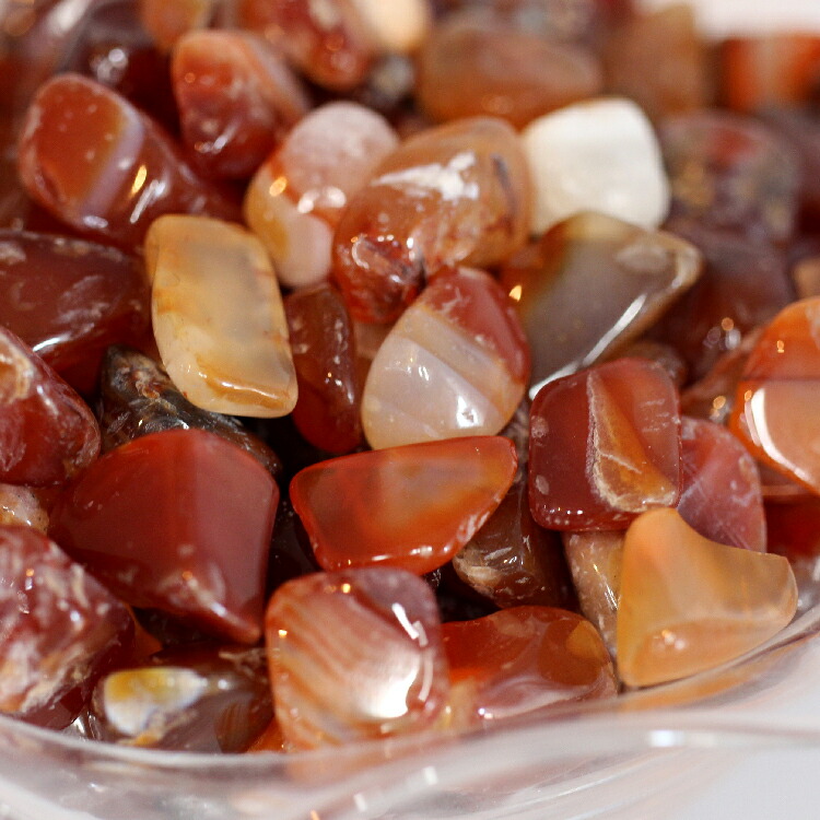 くう様　リクエスト 4点　カーネリアン　さざれ　一連　d-693 他 リーフ さざれ石 レッドアゲート(瑪瑙) 100g 飾り石 809217 1個（直送品）