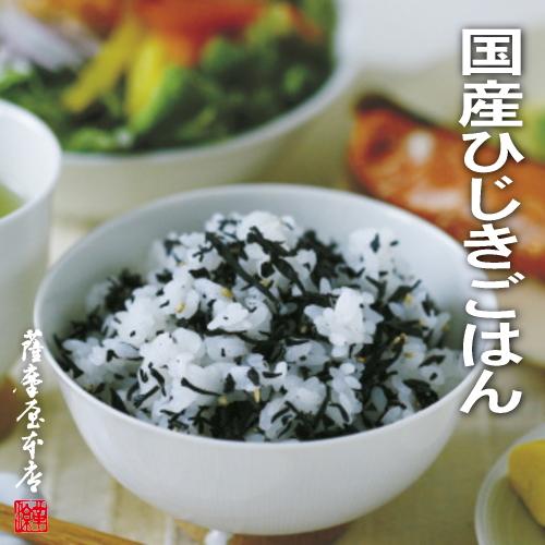 国産 ひじきごはん 1kg ふりかけ ソフト 長崎県産 ヒジキ シソ風味 紫蘇 温かいご飯 おにぎり ごま 胡麻