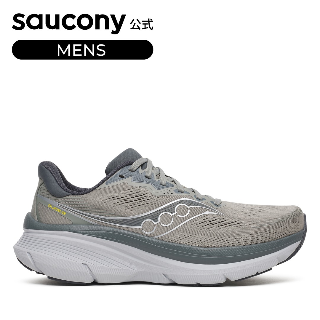【P10倍】サッカニー Saucony メンズ GUIDE 19 ガイド 19 ランニング マラソン ジョギング トレーニング ジム フィットネス スポーツ 運動靴 日常ラン 負担軽減 サポート S101408｜Sauconyサッカニー公式店