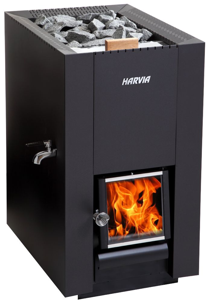 【国内在庫即納】HARVIA LINEAR 22 ES GreenFlame(水タンク付きモデル)｜サウナハウス