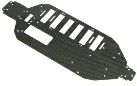 ★▲京商LazerレーザーZX-5用グラファイトメインシャーシ,ZX5-21/WO（レターパック）