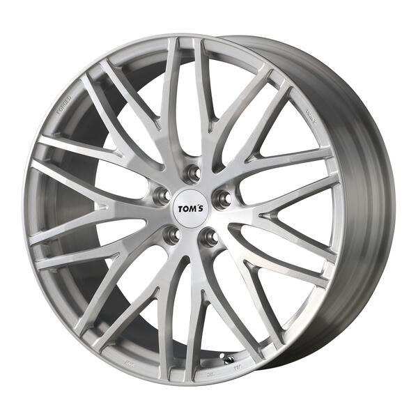 【お取り寄せ商品】TOMS(トムス) TWFホイール TWF02 21インチ 21×8.5J+40 5/114.3 ブラッシュド 単品1本