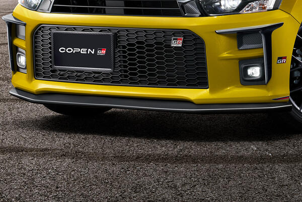 楽天市場】コペン GR SPORT GRフロントコーナースポイラー