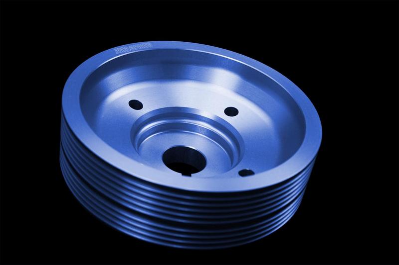 楽天市場】ZEROSPORTS/ゼロスポーツ WRCクランクプーリー ブルーモデル