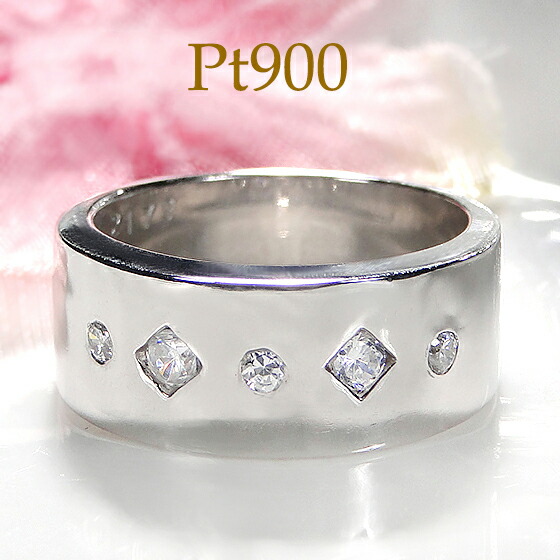 Pt900 【0.20ct】ダイアモンド リング ファッション ジュエリー アクセサリー レディース 指輪 リング ダイア ダイヤ リング プラチナ プラチナリング 幅広リング ダイヤリング ダイヤモンドリング 送料無料 刻印無料 品質保証書 プレゼント ギフト 代引手数料無料