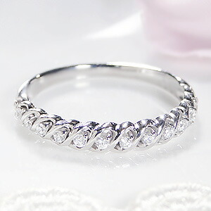 楽天市場】pt900【0.05ct】pt900 ダイヤモンド ドット リング 【送料