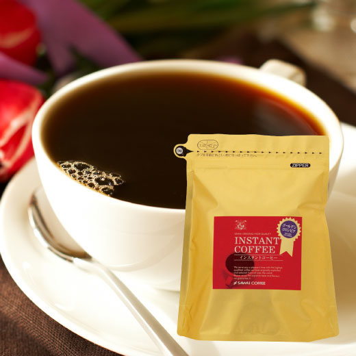 楽天市場 ほぼ全品ポイント10倍 最大2 500円クーポン 澤井珈琲 コーヒー専門店の特選インスタントコーヒー ゴールデンコロンビア 楽天 お買い物マラソン 澤井珈琲beans Leaf