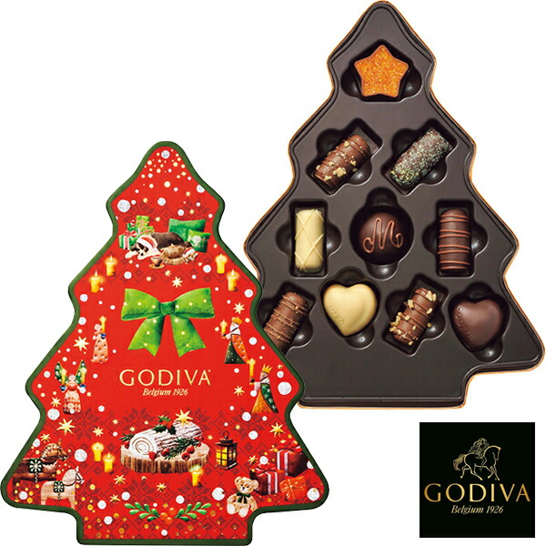 楽天市場】GODIVA ゴディバ ブッシュ ド ノエル ツリー セレクション