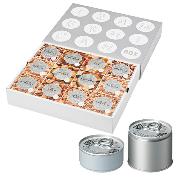IZAMESHI イザメシ CAN BOX 12缶セット 652466 【 長期保存 非常食 備蓄 】【のし包装可】_