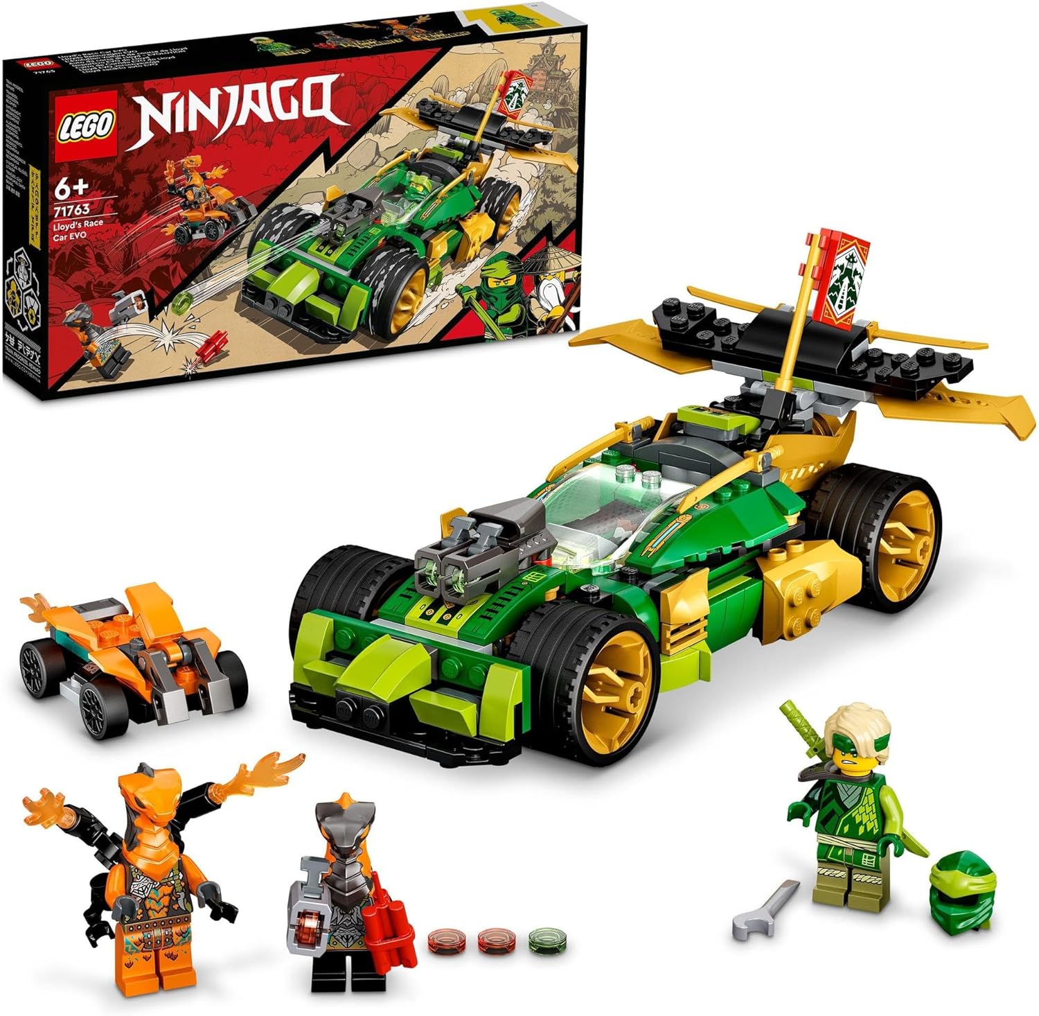 レゴ(LEGO) ニンジャゴー ロイドのレースカー EVO 71763画像