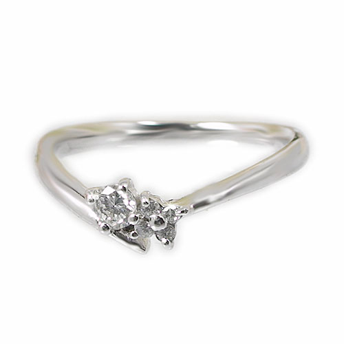 楽天市場】ピンキーリング プラチナ リング 指輪 Pt900 デザインリング