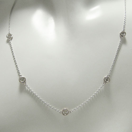 ペンダント ネックレス PT900プラチナ プラチナペンダント ステーション ステーションネックレス ダイヤステーション ダイヤネックレス ライトブラウン 一粒石 大粒ダイヤ スライドチェーン 長さ調節 天然石 誕生石 プラチナ プレゼント ギフト 贈り物 お勧め 誕生日 記念日
