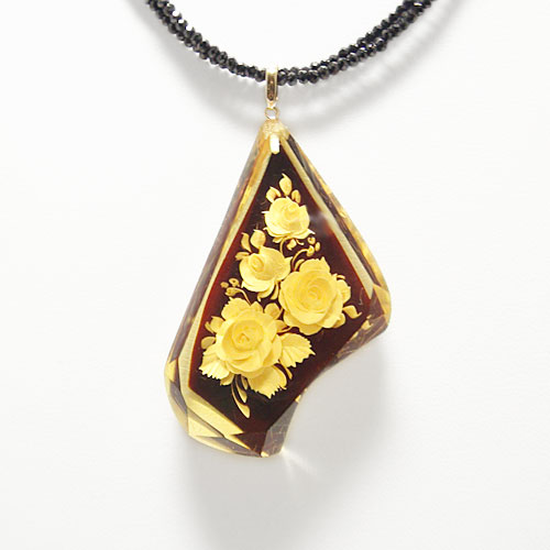 楽天市場】【お買い物マラソンクーポン】 K18 琥珀 ダイヤモンド