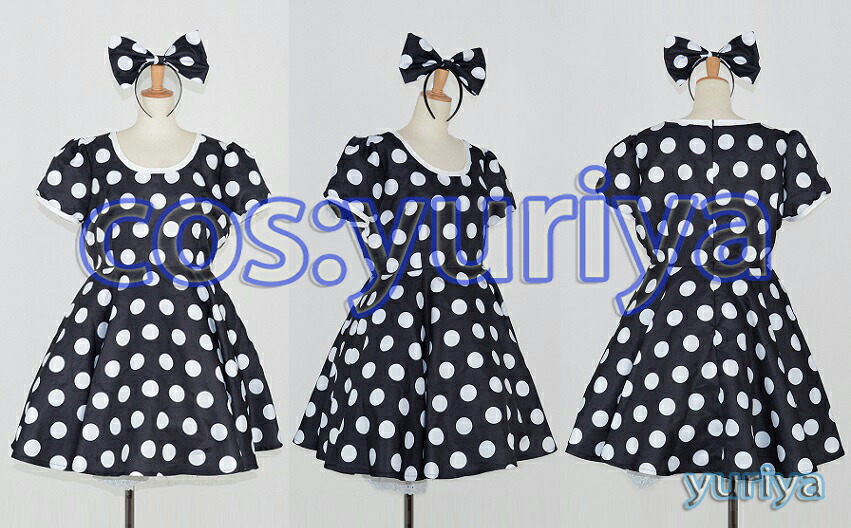 東京ディズニーランド Tdl ミニーマウス 髪飾り付 コスプレ衣装 Painfreepainrelief Com