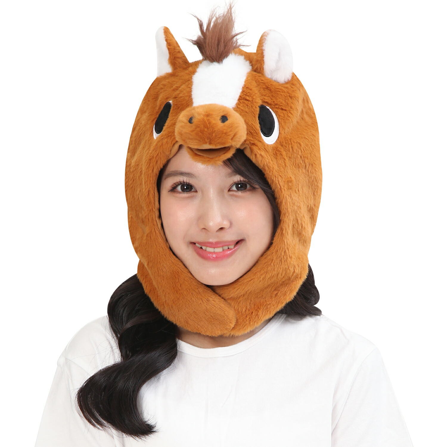 【楽天市場】【新商品】SAZAC サザック アニマル 動物 うま ウマ 馬 午 干支 着ぐるみ帽子 帽子 キャップ 被り物 かぶりもの