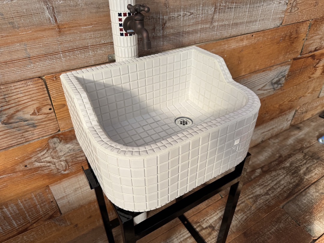 楽天市場】即納可能！ガーデンシンク タイルシンク 防水 抗菌 タイル