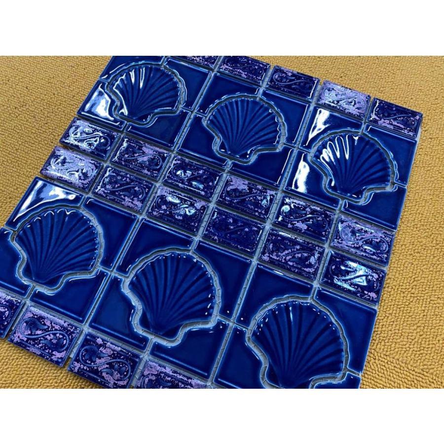 即納入可能！お得な10枚セット！タイルシート タイル TILE セット価格 まとめ価格 美濃焼タイル モザイクタイル モザイク DIY 建材 リフォーム マジョリカ リノベーション 新築 洗面 インテリア 洗面 風呂 雑貨 手洗い レトロ キッチン アンティーク リメイク昭和